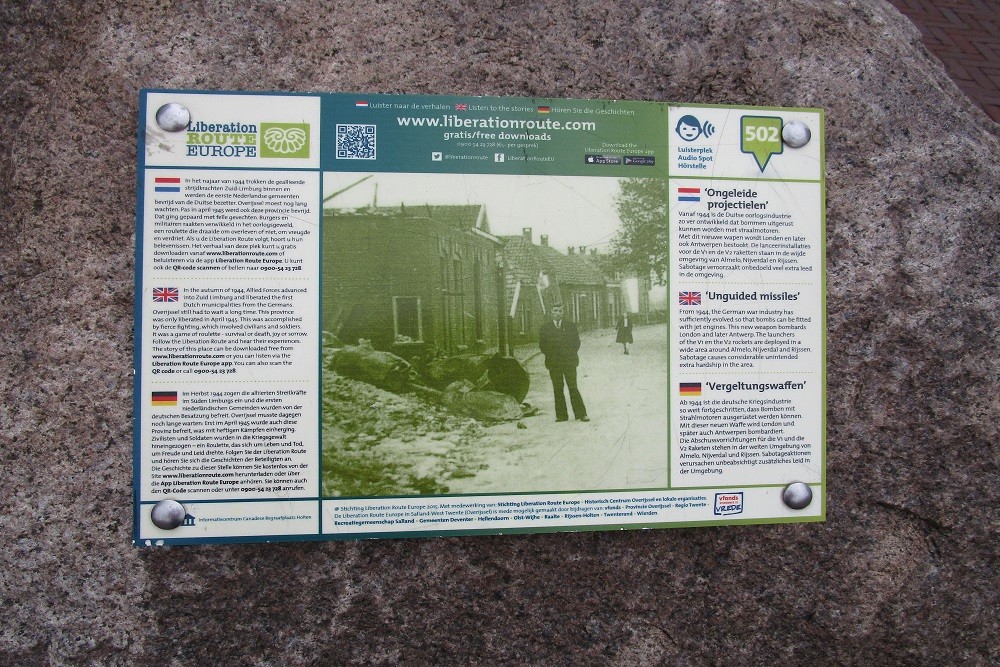 Liberation Route Marker 502: Unguided missiles #1