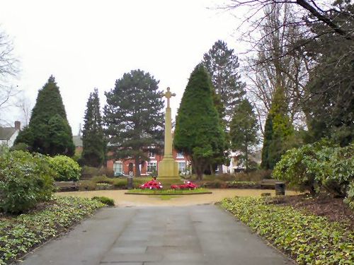 Oorlogsmonument Hazel Grove #1