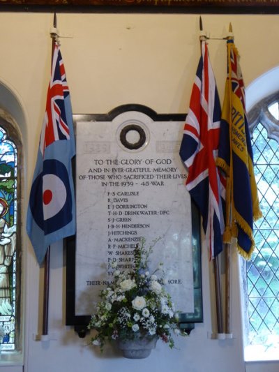 Oorlogsmonument St. Just in Roseland Church #2