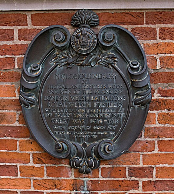 Oorlogsmonument 1st en 2nd London Welsh Battalions