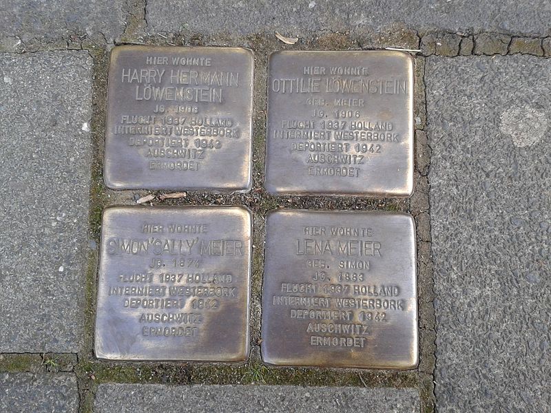 Stumbling Stones Bahnhofstraße 11-13 #1
