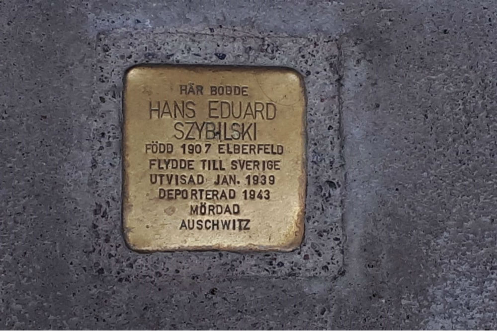 Stolperstein Apelbergsgatan 36 #1