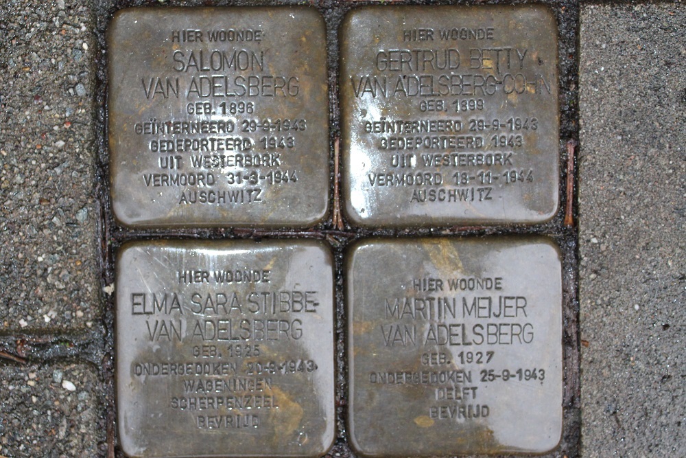 Stolpersteine Ruyschstraat 27 #1