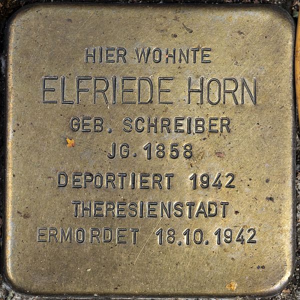 Stolpersteine Clevenstrae 7 #3