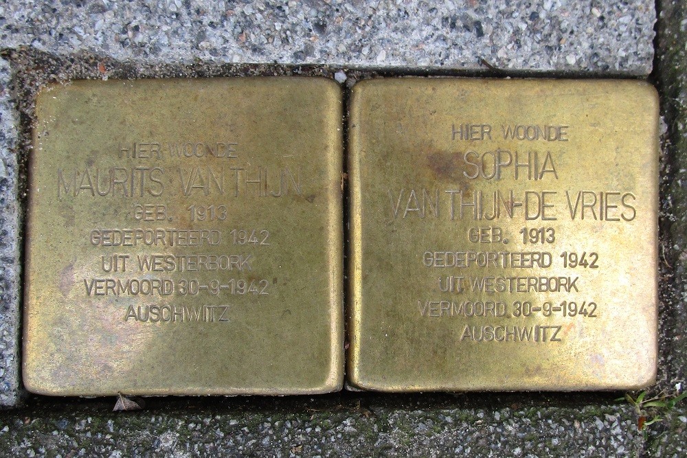 Stolpersteine Vierambachtstraat 66a