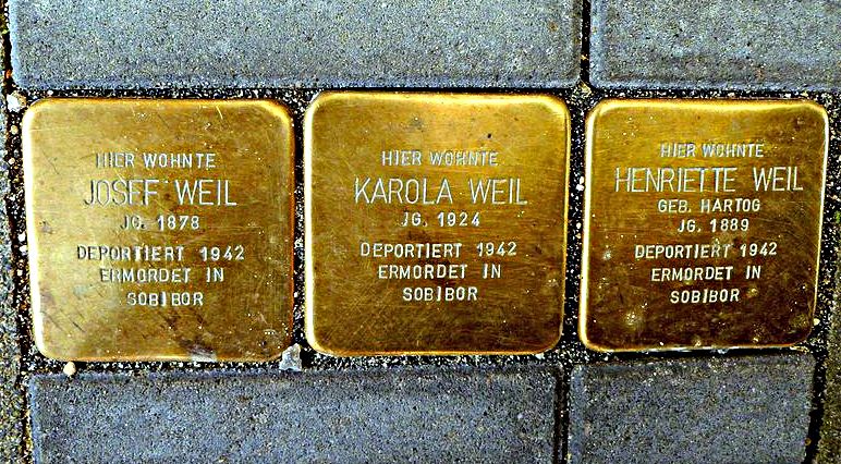 Stumbling Stones Stephanstraße 55 #1
