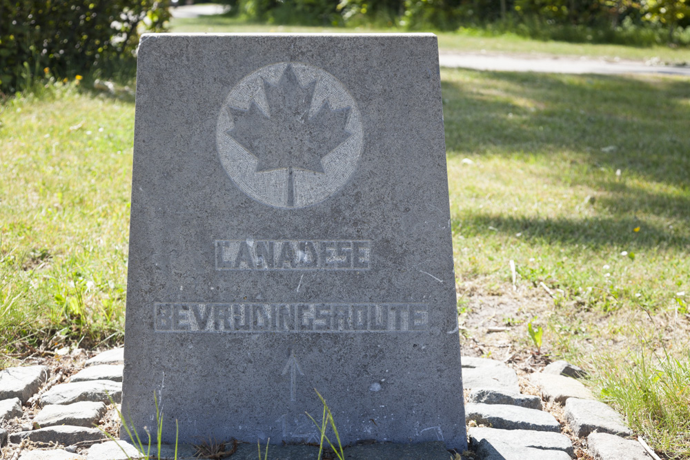 Marker No. 12 Canadian Liberation Route #1