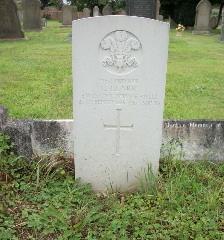 Oorlogsgraf van het Gemenebest Eastrington Burial Ground #1