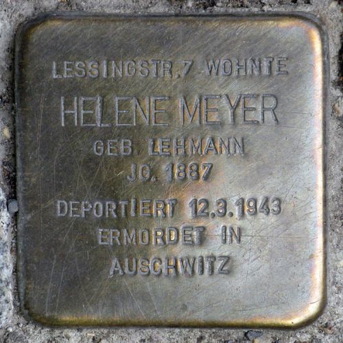 Stolpersteine Altonaer Strae 15 #3