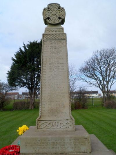 War Memorial Robert B. Byass & Company