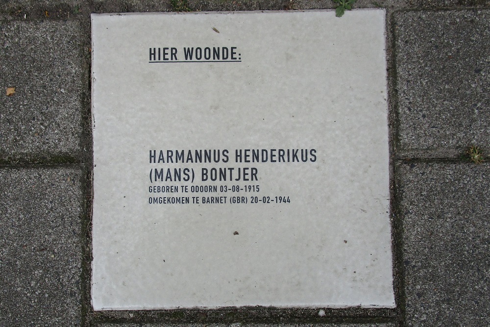 Memorial Stone Grotestraat 66 #1