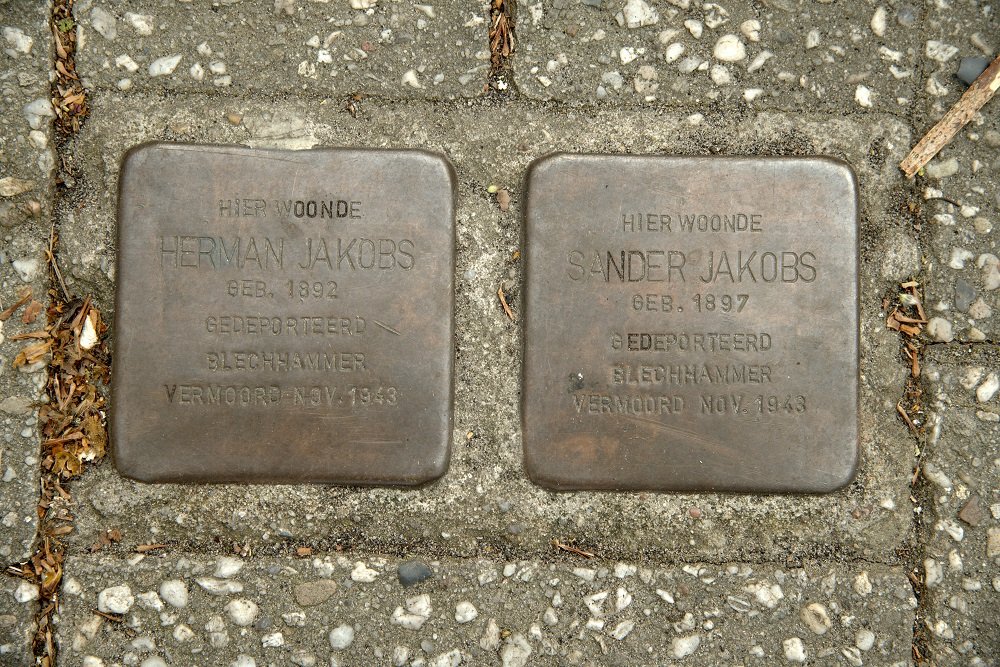 Stolpersteine Stationstraat 5 (nu Stationstraat 14)