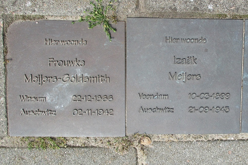 Memorial Stones Marktstraat 50 #2