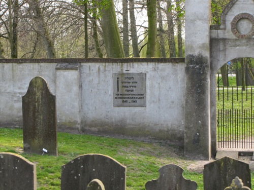 Memorials Jewish Cemetery Elburg #3