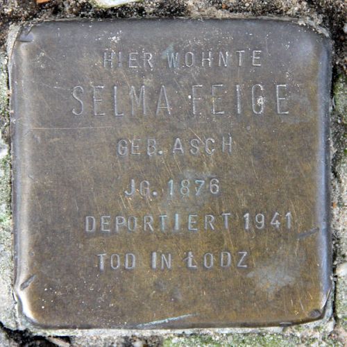 Stolperstein Fontanepromenade 2