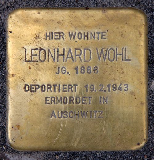 Stolpersteine Jenaer Straße 5 #2