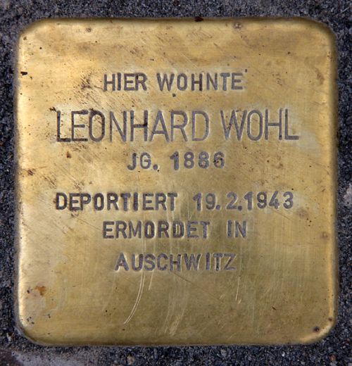 Stolpersteine Jenaer Strae 5 #2