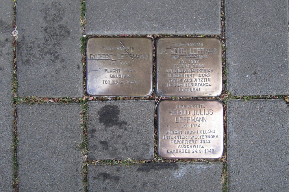 Stolpersteine Gleueler Strae 192