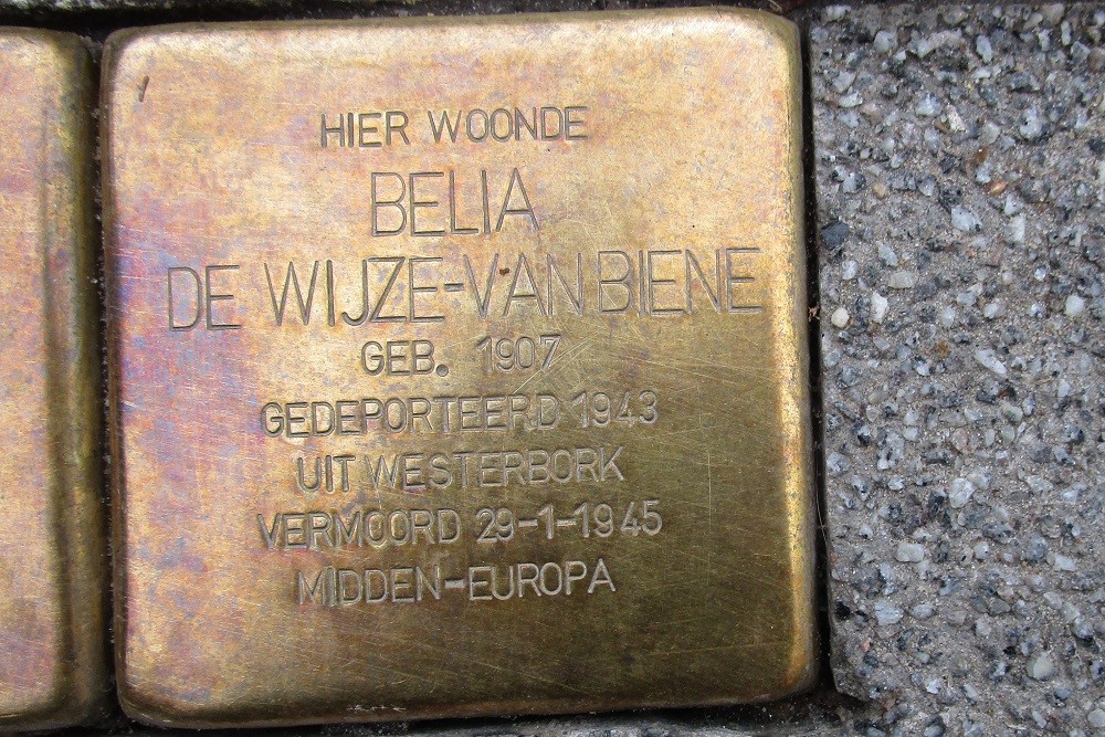 Stolpersteine Noordmolenstraat 66a #3