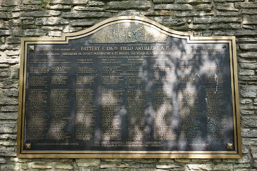 Monument Battery F, 136th Field Artillery #2