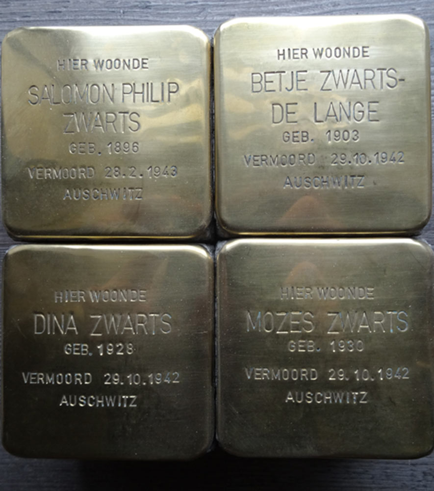 Stolpersteine Almelosestraat 30 #3