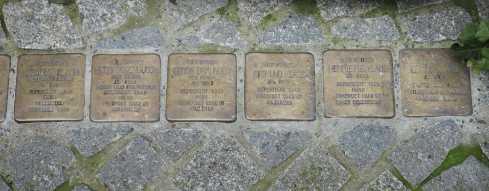 Stolpersteine Maingasse 3 #4