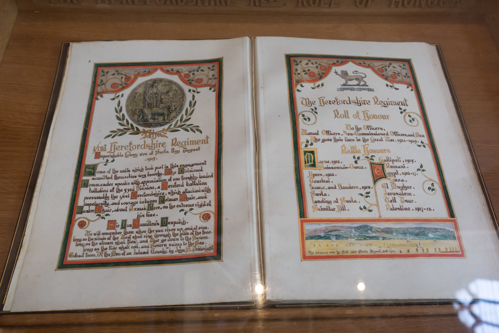 Memorials World War One Hereford Cathedral #4