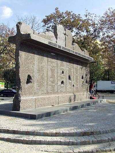 Wola Slachting Monument #1