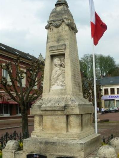 Oorlogsmonument Poix-de-Picardie