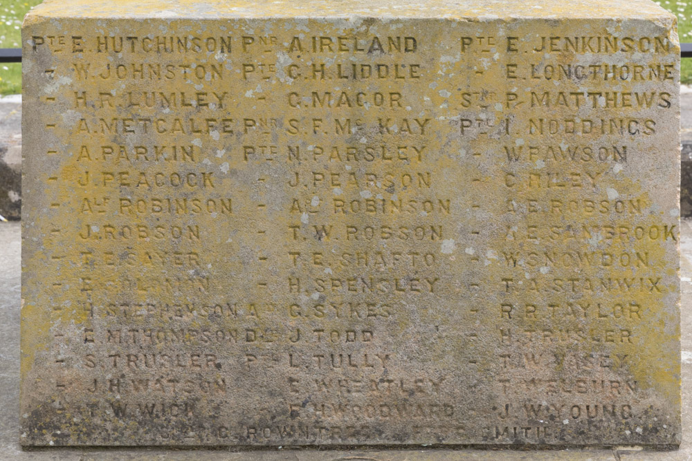 War Memorial New Shildon #5