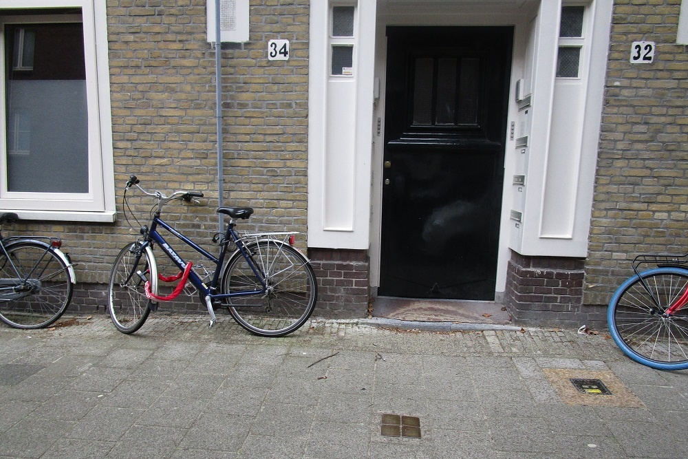 Stumbling Stones Jan Lievensstraat 34 #4