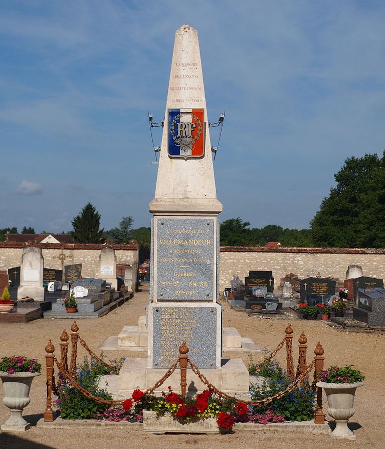 Oorlogsmonument Villemandeur #1