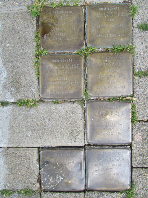 Stumbling Stones Jakordenstraße 17 #2