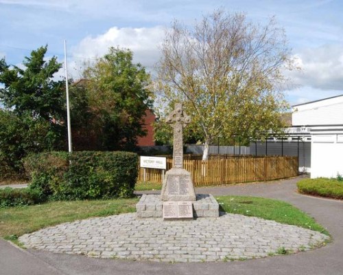 Oorlogsmonument Warsash #1