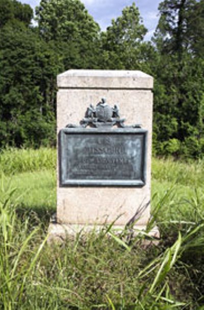 Positie-aanduiding Aanval van 6th Missouri Infantry (Union) #1