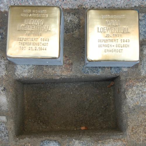 Stolpersteine Ludwigstraße 5 #1