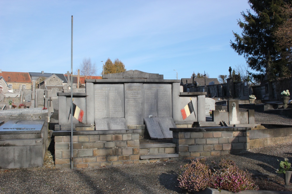 Oorlogsmonument Begraafplaats Florz	