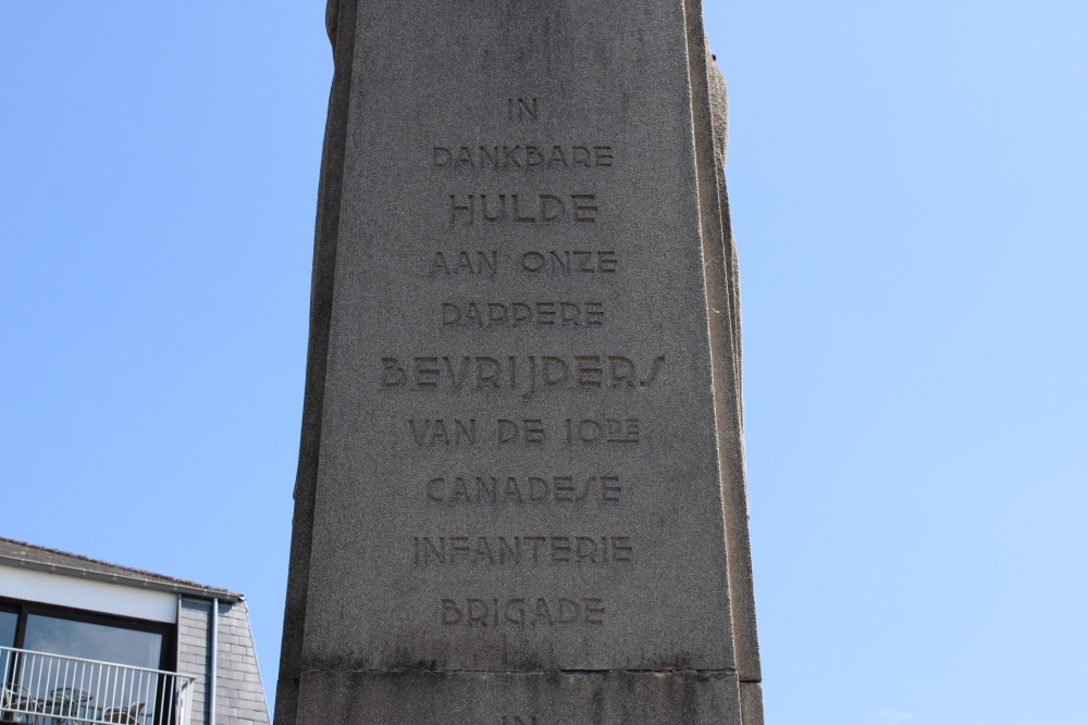 Memorial 10th Canadian Infantry Brigade Oostkamp #4