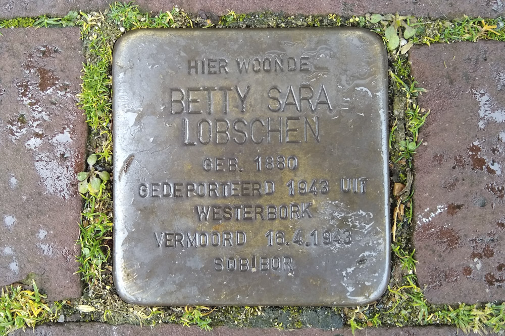 Stolperstein Oude Vismarkt 10 bis #1