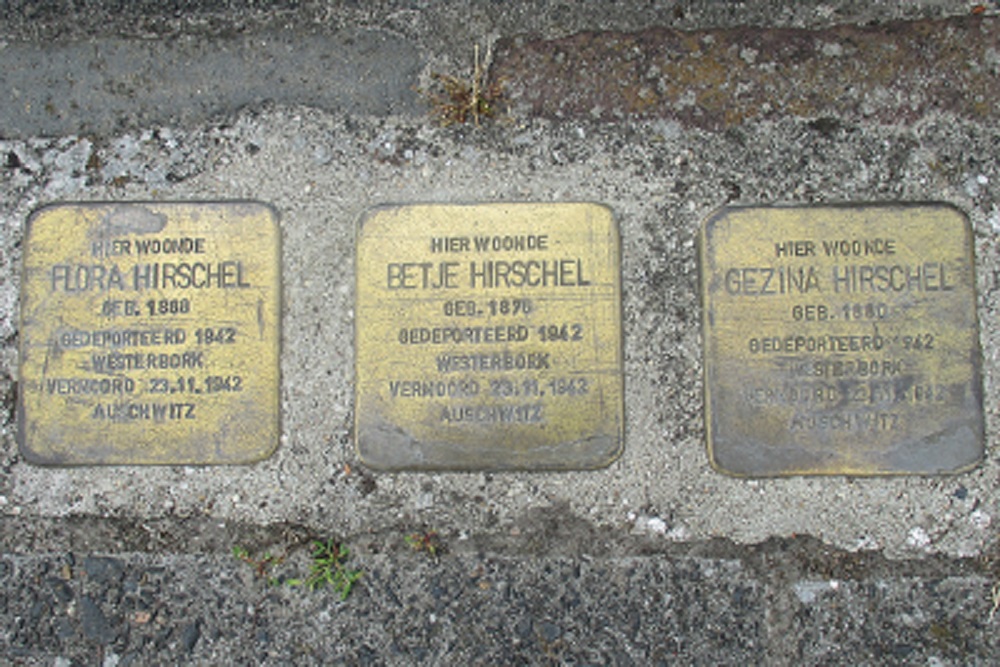 Stolpersteine W.H. Bosgrastraat 53