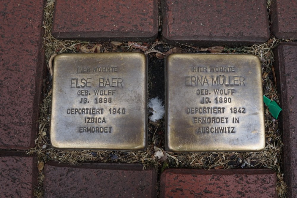 Stolpersteine Dellstrae 2 #1