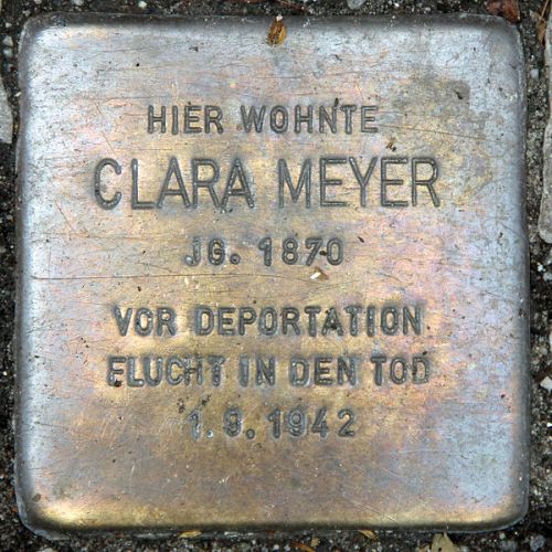 Stolpersteine Schsische Strae 6 #2