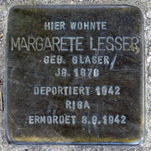 Stolpersteine Lindenstraße 66 #2