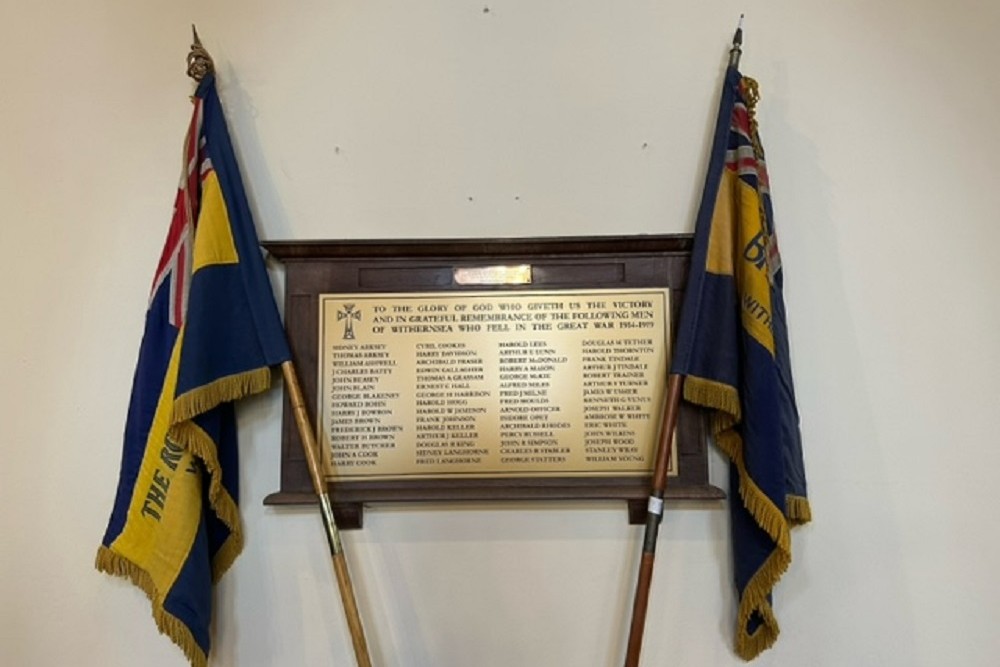 Memorials St Nicholas Church Withernsea