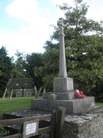 War Memorial Diddlebury