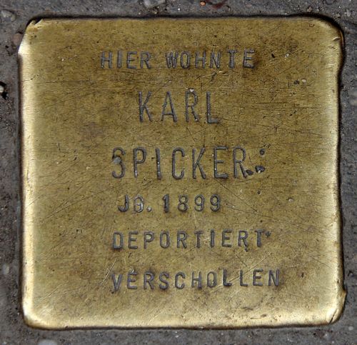 Stolperstein Graefestrae 5