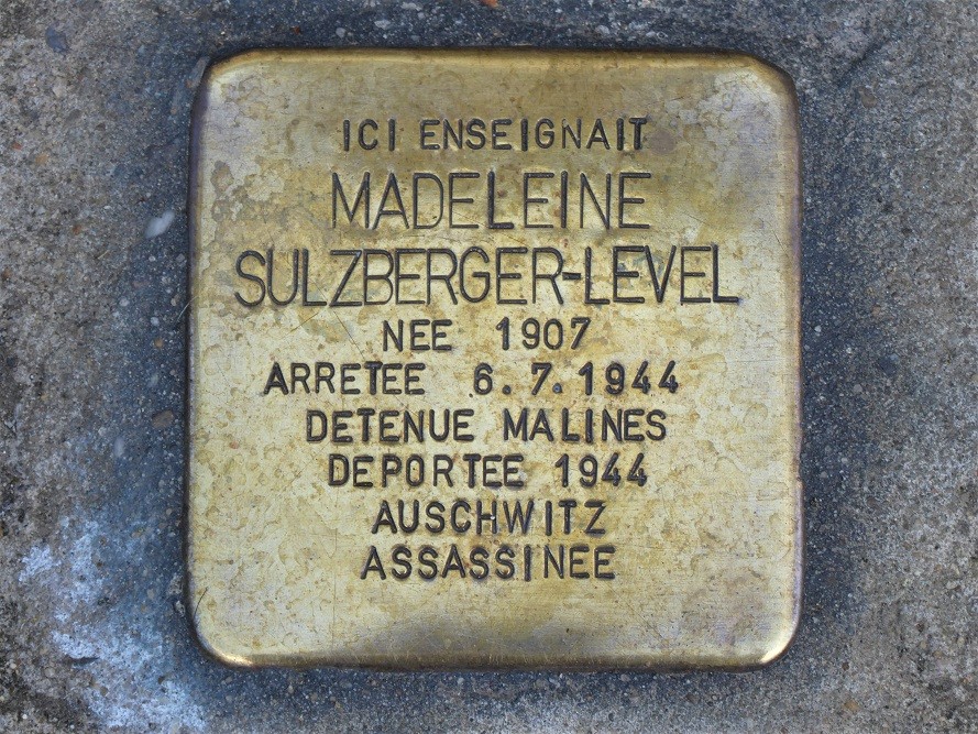 Stumbling Stones Rue Belliard 135 #2
