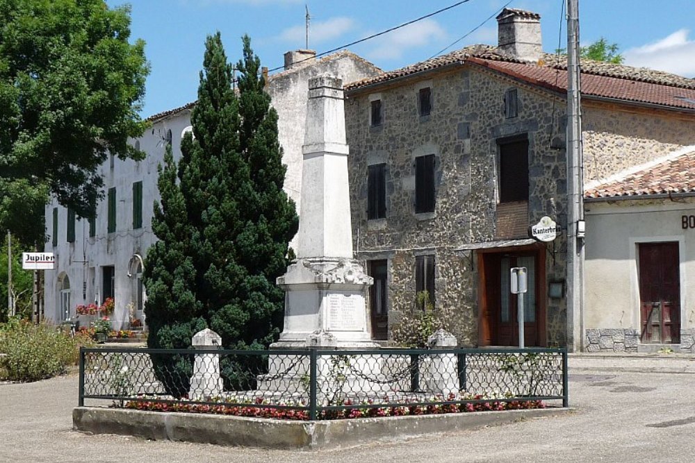 Monument Eerste Wereldoorlog Fargues-sur-Ourbise #1