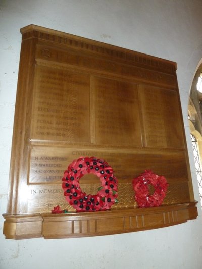 Monument Tweede Wereldoorlog Holy Trinity Church