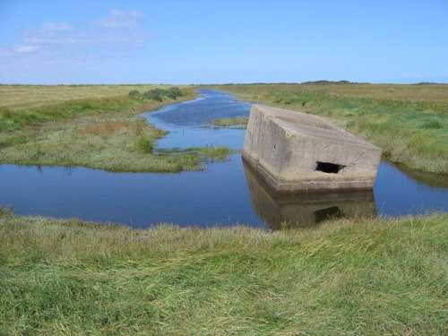 Lincolnshire Three-bay Pillbox Churchend #1